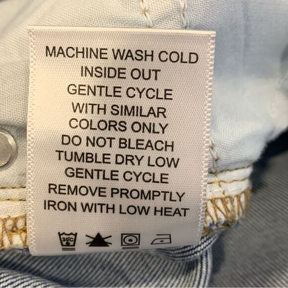 Fashion Nova Killing Em Softly Side Split Jean High Rise Wide Leg Size 18 - Picture 8 of 10